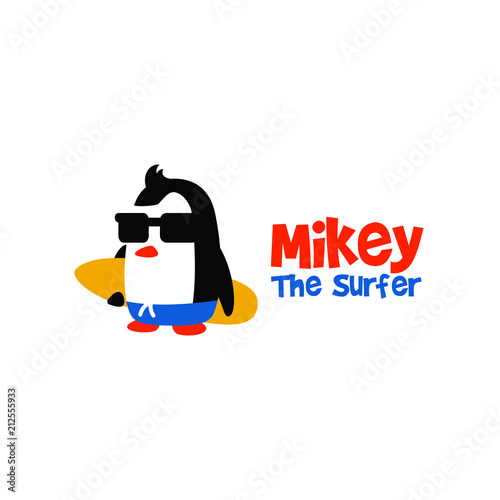 Mikey The Surfer Logo