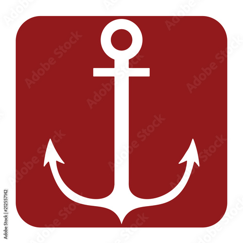 Nautical anchor icon