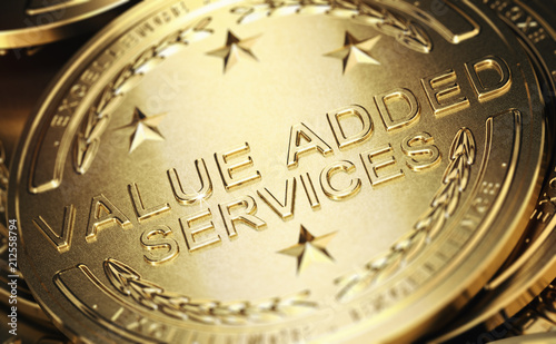 Tablou pe pânză Value Added Service