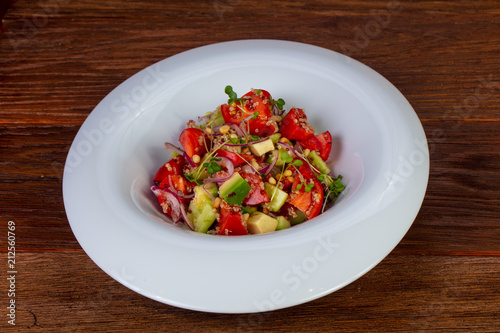 Wallpaper Mural Salad with Kinoa and vegetables Torontodigital.ca