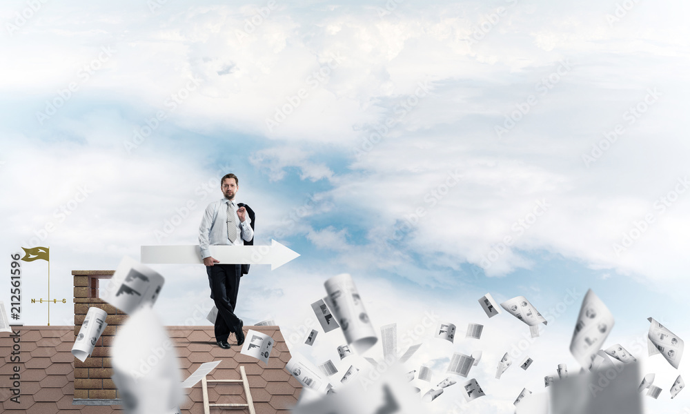 Successful businessman and development Successful businessman and development
