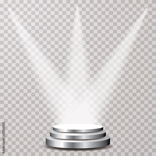 three silver spots