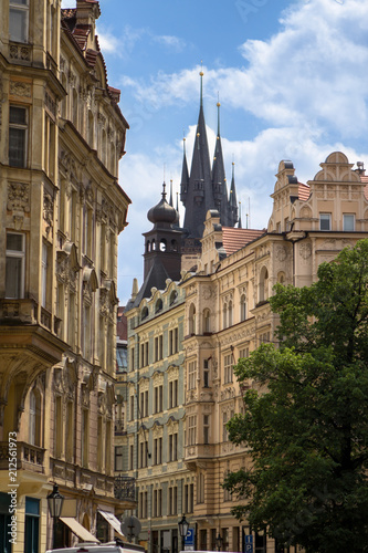 Historical buildings in old town in Prague, Czech republic © robertdering