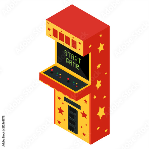 Isometric game machine