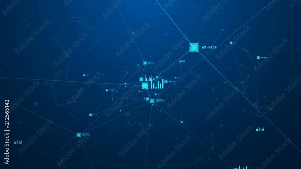 block chain concept.