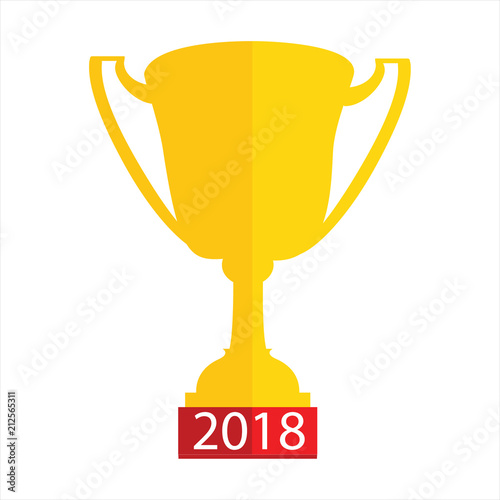 Golden trophy award