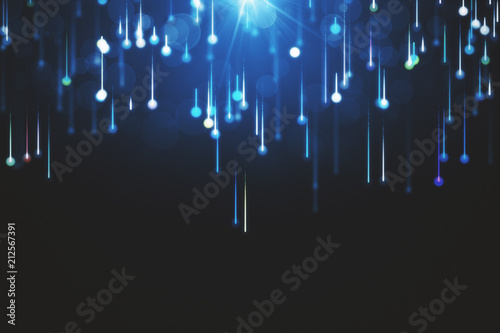 Fotografia abstract glowing background