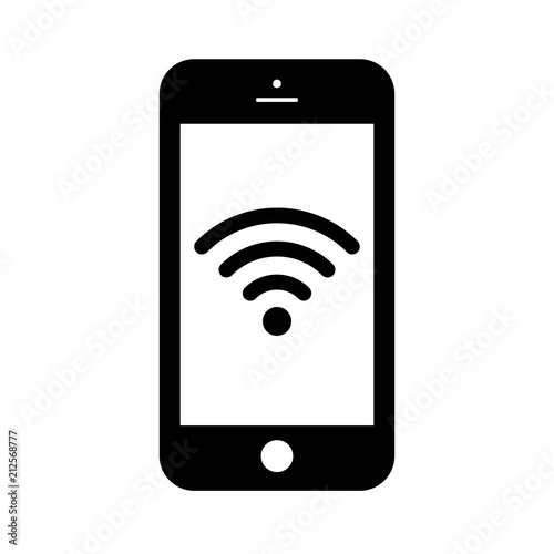 Vektor Wi-Fi Smartphone Symbol