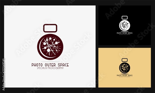 photo icon outer space logo