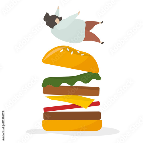 Addicted to junk food and snacks