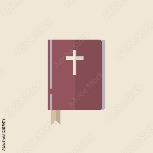Illustration of a Christian bible