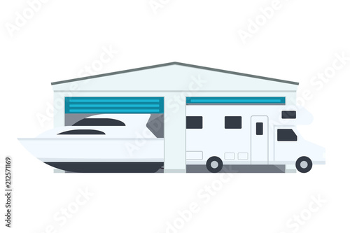 Rw and Boat Storage icon