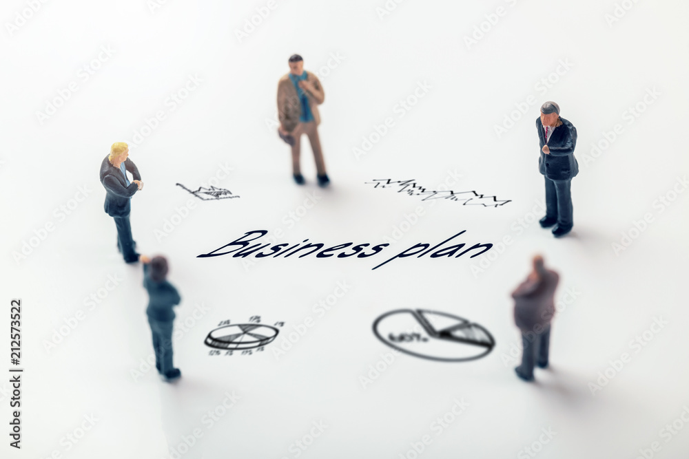 group of businessmen planning new business plan concept group of businessmen planning new business plan concept