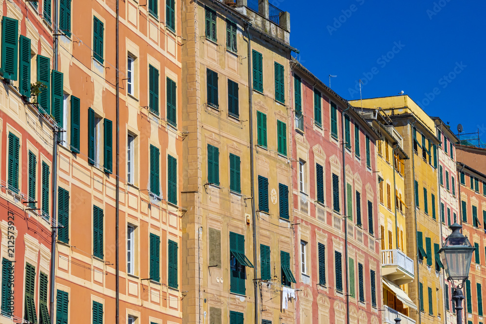 Fototapeta premium Facciate di Camogli