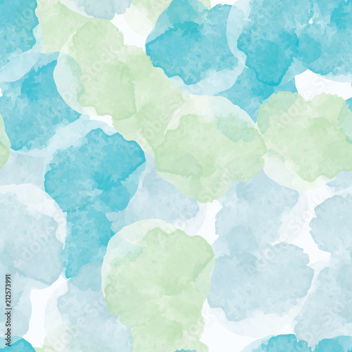 Abstract watercolor seamless pattern. Graphic design for background, card, banner, poster, cover, invitation, placard, header or brochure