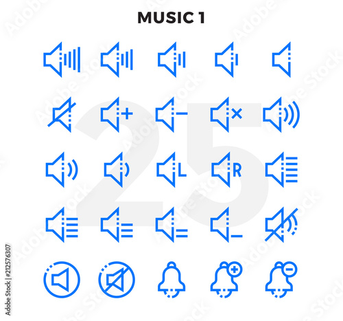 Dashed Outline Icons Pack for UI. Pixel perfect thin line vector icon set for web design and website application.