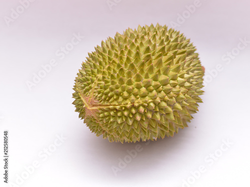 MUSANG KING Durian isolated on white background