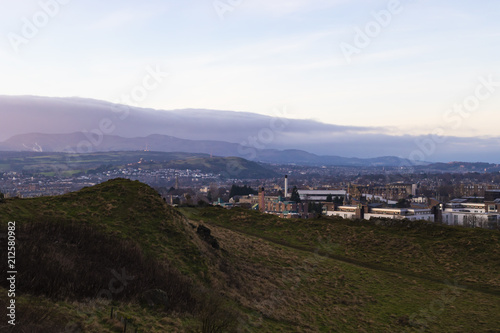 Arthur Seat and Holyrood Park in Edinburgh