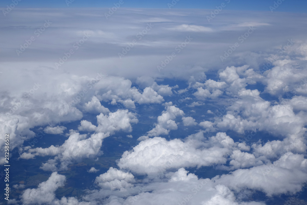 flight above the clouds flight above the clouds