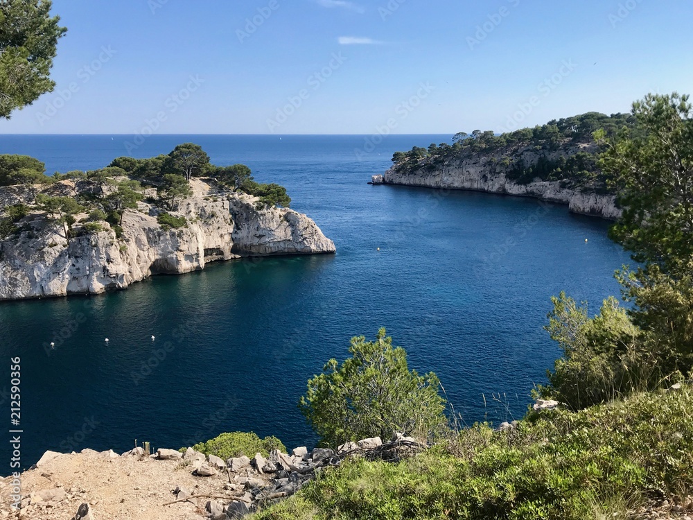 An image of beautiful scenery in the south of France