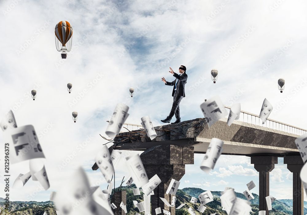 Concept of hidden risks and dangers. Concept of hidden risks and dangers.