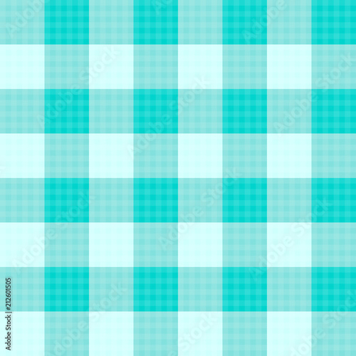 Green Mint Tartan Seamless Background