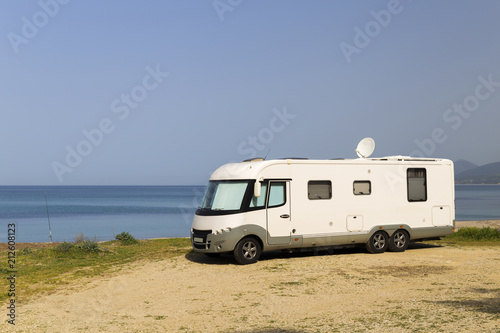 caravan sea summer holidays