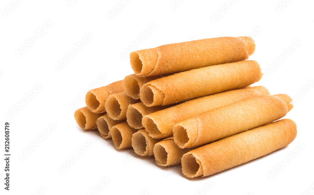 wafer rolls isolated wafer rolls isolated