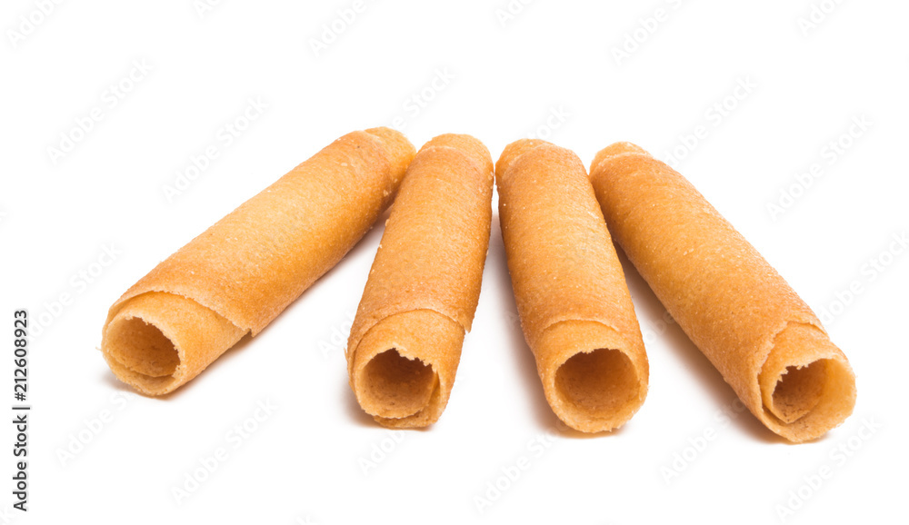 wafer rolls isolated wafer rolls isolated
