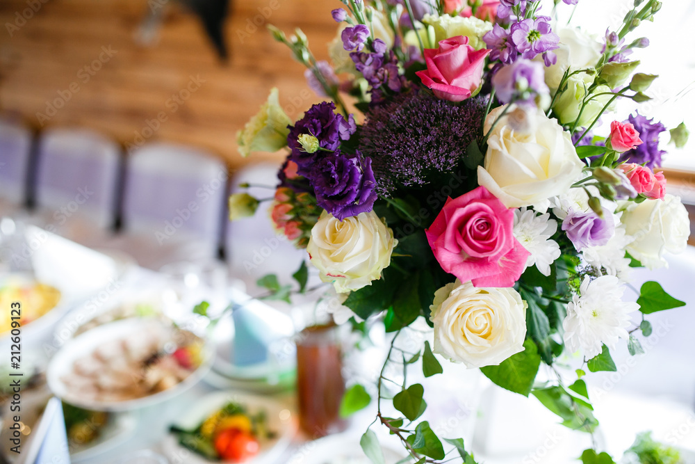 Wedding table setting