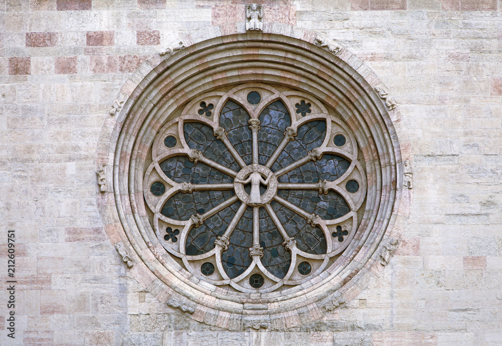 Rose window of Trento cathedral
