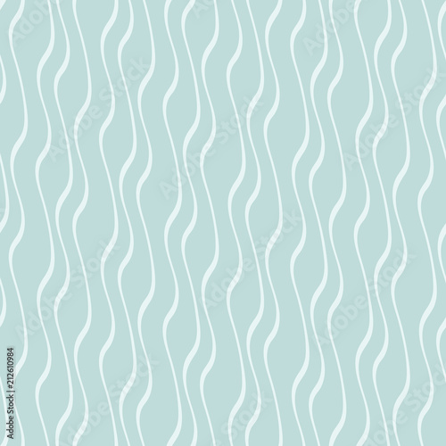 Seamless pattern with wavy lines. Vector illustration.