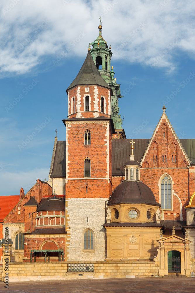 Krakow,the Wawel Royal Cathedral, Poland