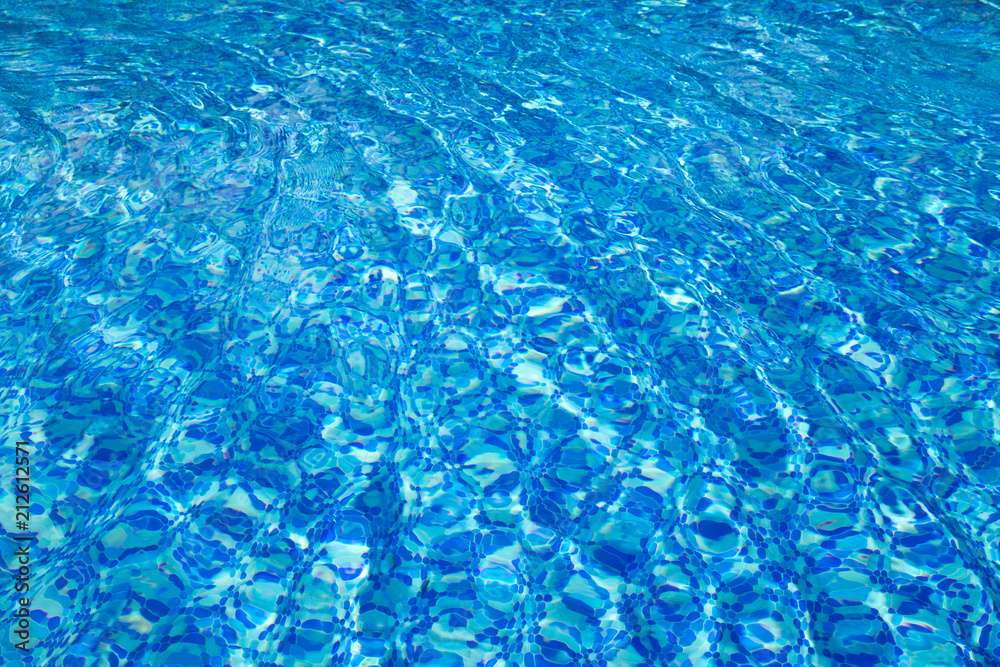 blue swimming pool,background of water in swimming pool. blue swimming pool,background of water in swimming pool.