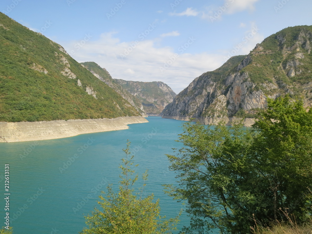 Naklejka premium Piva Canyon