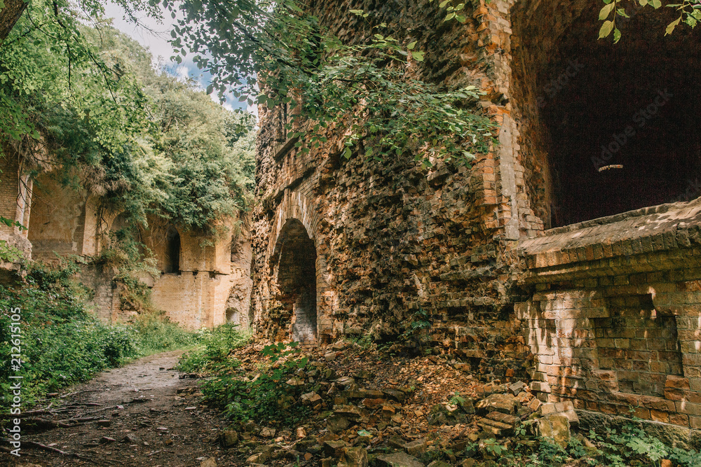 building old fort brick fortified destroyed wars nature building old fort brick fortified destroyed wars nature