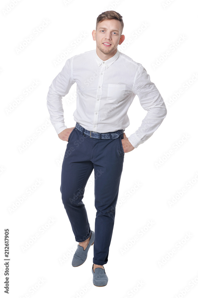 Confident young man Confident young man