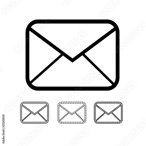email mail icon vector