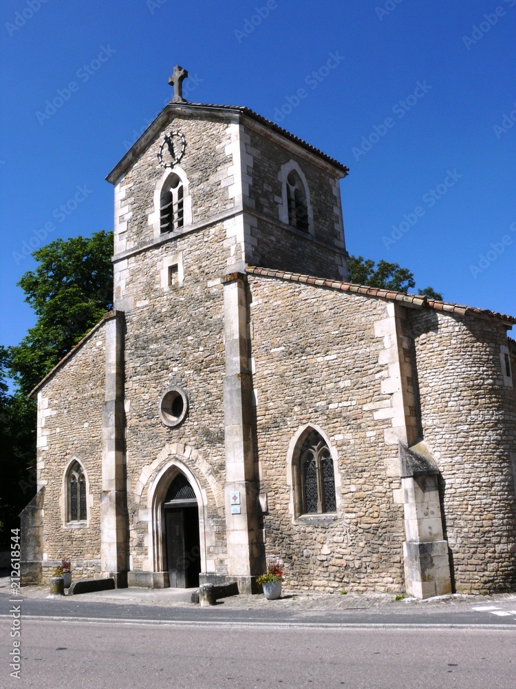 Eglise de Domrémy la Pucelle. Vosges. France