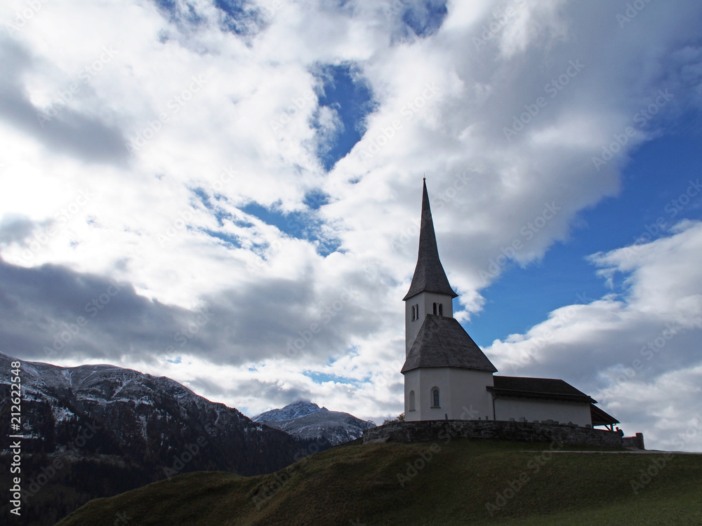 Kirche von Tenna im Safiental, Graubünden