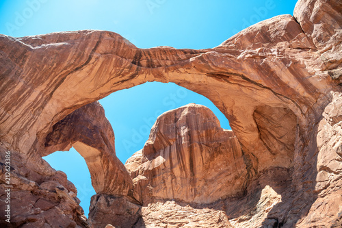 Double Arch in Arches National Park, Utah