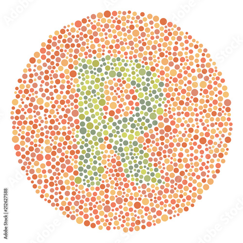 Red Green Color Blind Test Upper Letter R