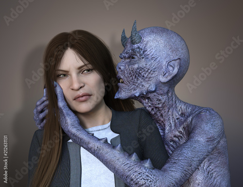 Foto Her demonic Inner Voice