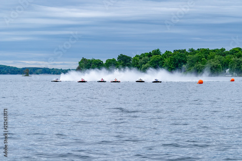 Hydroplane racing photo