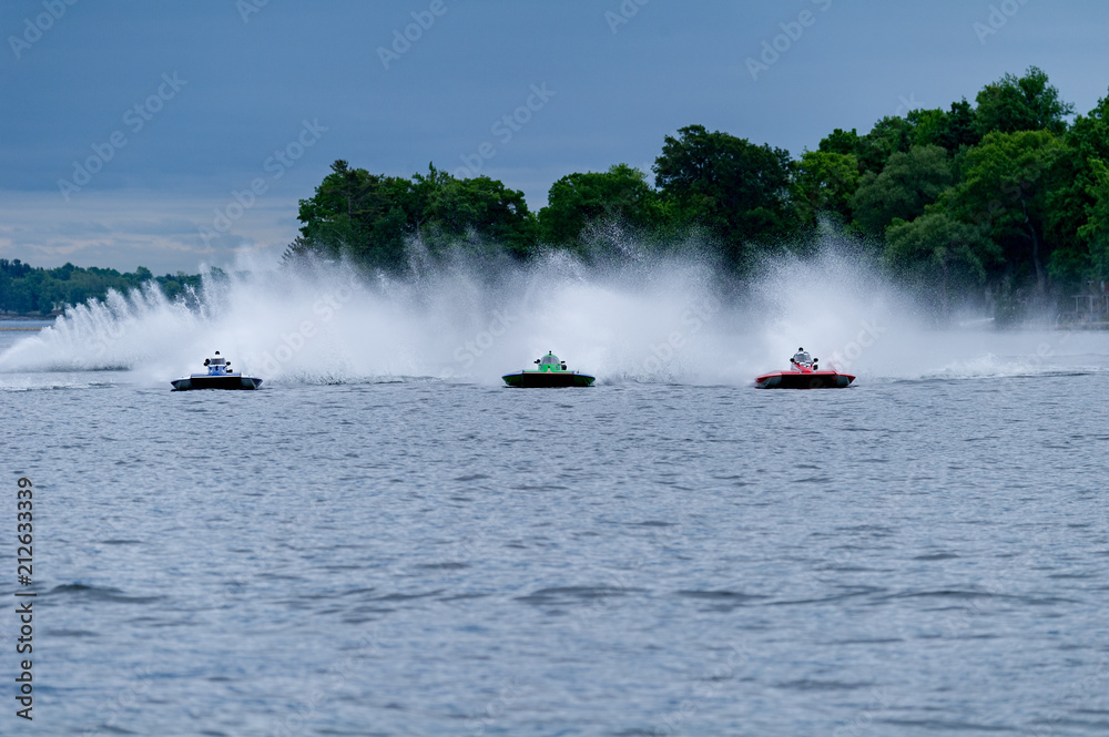 Fototapeta premium Hydroplane racing