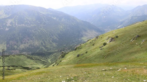 4K time lapse Zakopane moutains