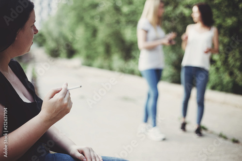 Fényképezés Smoking, obesity, bad habits and lifestyle