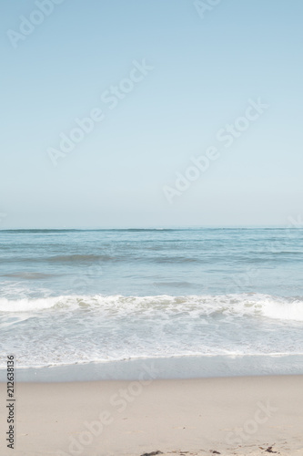 Fototapeta Naklejka Na Ścianę i Meble -  Beach in summer in California