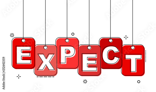 red flat line tag expect