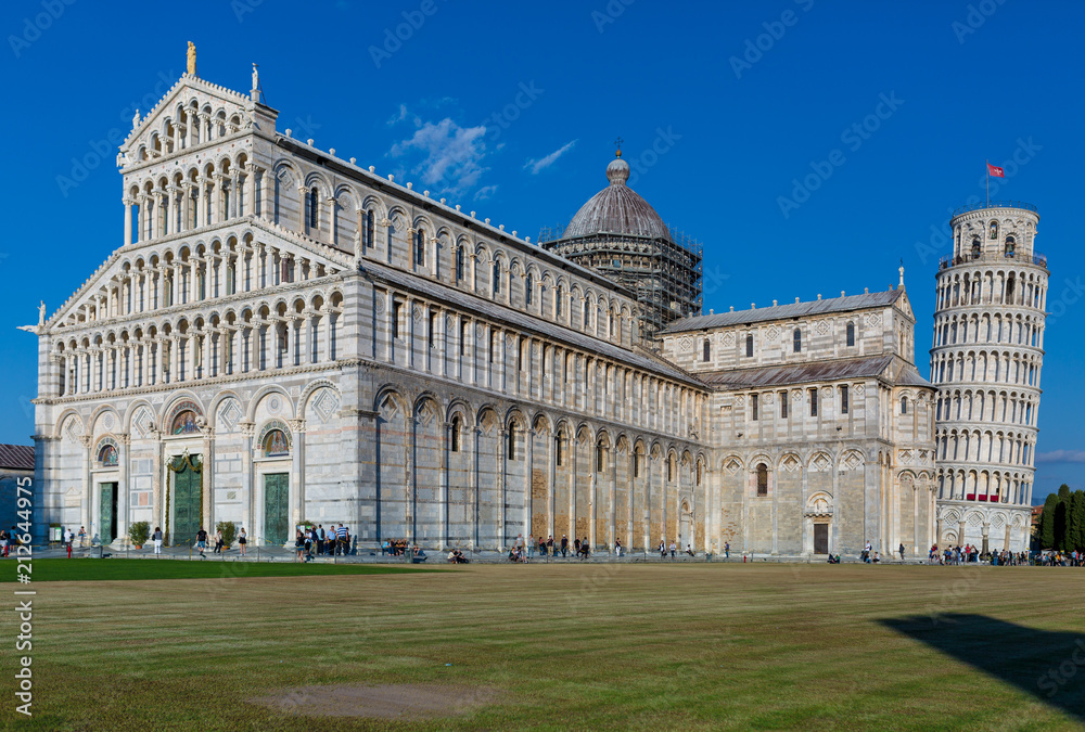 Cathedral and tower of Pisa